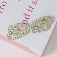 Ins Style Letter Flower Butterfly Imitation Pearl Alloy Plating Inlay Rhinestones Hair Clip sku image 32