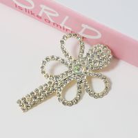 Ins Style Letter Flower Butterfly Imitation Pearl Alloy Plating Inlay Rhinestones Hair Clip sku image 33