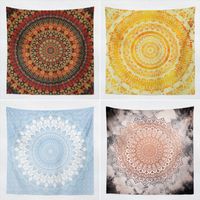 Ethnic Style Circle Blended Tapestry main image 6