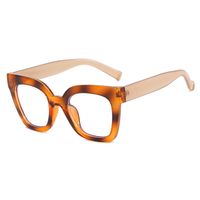 Streetwear Solid Color Ac Square Full Frame Optical Glasses main image 7