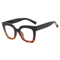 Streetwear Solid Color Ac Square Full Frame Optical Glasses main image 6