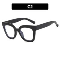 Streetwear Solid Color Ac Square Full Frame Optical Glasses sku image 2