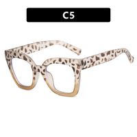 Streetwear Solid Color Ac Square Full Frame Optical Glasses sku image 5