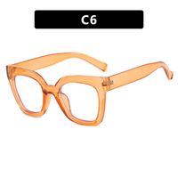 Streetwear Solid Color Ac Square Full Frame Optical Glasses sku image 6