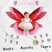 Cute Number Wings Polyester Tapestry main image 4