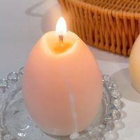 Einfacher Stil Einfarbig Wachs Kerze main image 4