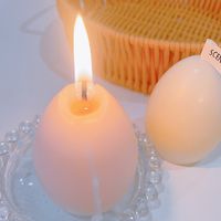 Simple Style Solid Color Wax Candle main image 3