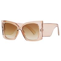 Retro Vintage Style Beach Solid Color Ac Square Full Frame Women's Sunglasses main image 9