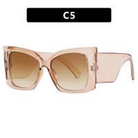 Retro Vintage Style Beach Solid Color Ac Square Full Frame Women's Sunglasses sku image 5