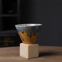 Chinoiserie Klassisch Retro Einfarbig Porzellan Wasserflaschen 1 Stück sku image 1