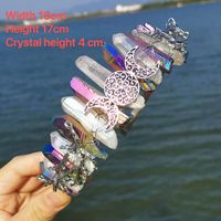 Women's Ethnic Style Geometric Alloy Knitting Natural Stone Crystal Hair Band main image 3