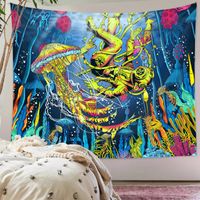 Ethnic Style Astronaut Polyester Tapestry main image 5