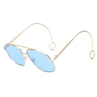 Fashion Solid Color Ac Special-shaped Mirror Full Frame Women's Sunglasses main image 5