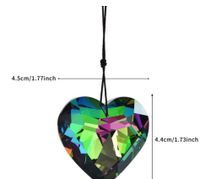 Pastoral Heart Shape Artificial Crystal Pendant Artificial Decorations sku image 4