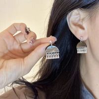 1 Pair Shiny Tassel Plating Alloy Silver Plated Drop Earrings main image 3