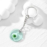 Casual Vintage Style Simple Style Devil's Eye Alloy Bag Pendant Keychain sku image 5