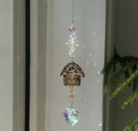 Vintage Style Simple Style Cat Artificial Crystal Wind Chime main image 4