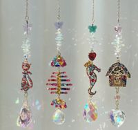 Vintage Style Simple Style Cat Artificial Crystal Wind Chime main image 3