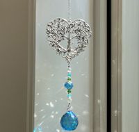 Vintage Style Simple Style Tree Heart Shape Artificial Crystal main image 5