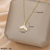 Wholesale IG Style Simple Style Electrocardiogram Wings Bow Knot 201 Stainless Steel Copper Plating Inlay Opal Zircon Pendant Necklace sku image 1