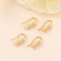 1 Pair Copper Zircon Geometric Simple Style main image 4