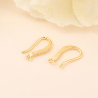 1 Pair Copper Zircon Geometric Simple Style sku image 1