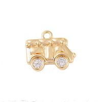 1 Piece Cartoon Style Simple Style Car Copper Plating Inlay Jewelry Accessories main image 9