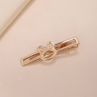 Women's Simple Style Heart Shape Cat Bow Knot Alloy Plating Hair Clip main image 5