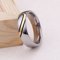 Ig Style Heart Shape Titanium Steel Rings main image 9
