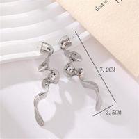 1 Pair Elegant Exaggerated Geometric Plating Alloy Gold Plated Silver Plated Drop Earrings main image 3