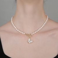 Elegant Luxurious Baroque Style Geometric Freshwater Pearl Brass Beaded Inlay Freshwater Pearl Zircon Women's Bracelets Earrings Necklace main image 6