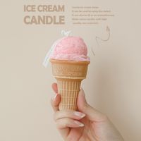Simple Style Ice Cream Wax Candle main image 4