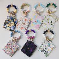 Heart Flower Bow Knot Leather Card Holders main image 2