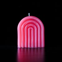 Simple Style Solid Color Wax Candle main image 4