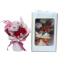 Christmas Valentine's Day Teachers' Day Romantic Pastoral Flower Preserved Flower Party Date Festival Bouquet main image 4