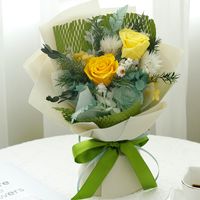 Valentine's Day Romantic Pastoral Flower Artificial Flower Wedding Graduation Birthday Bouquet main image 3