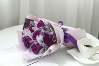 Valentine's Day Romantic Pastoral Flower Artificial Flower Wedding Graduation Birthday Bouquet sku image 7