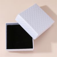 Basic Solid Color Paper Jewelry Boxes sku image 1