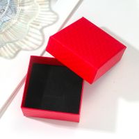 Basic Solid Color Paper Jewelry Boxes sku image 2