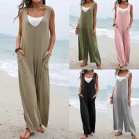 Women's Daily Casual Solid Color Full Length Jumpsuits main image 1