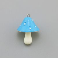 1 Piece Cute Mushroom Resin Jewelry Accessories sku image 1
