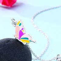 Cute Butterfly Alloy Kid's Pendant Necklace main image 5
