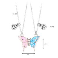Cute Butterfly Alloy Kid's Pendant Necklace main image 3