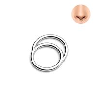1 Piece Nose Rings & Studs Basic Solid Color 304 Stainless Steel main image 1