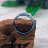 Einfacher Stil Geometrisch Titan Stahl Ringe main image 8
