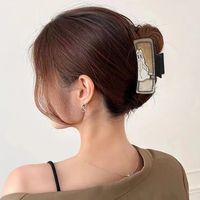 Women's Vintage Style Horns Pu Leather Plastic Hair Claws main image 5