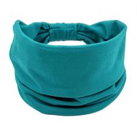 Fashion Solid Color Cloth Pleated Hair Band sku image 2