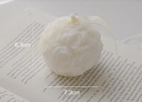 Cute Pastoral Flower Wax Candle sku image 3