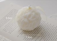 Cute Pastoral Flower Wax Candle sku image 2