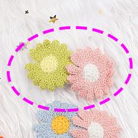 Ins Style Letter Flower Butterfly Imitation Pearl Alloy Plating Inlay Rhinestones Hair Clip sku image 87